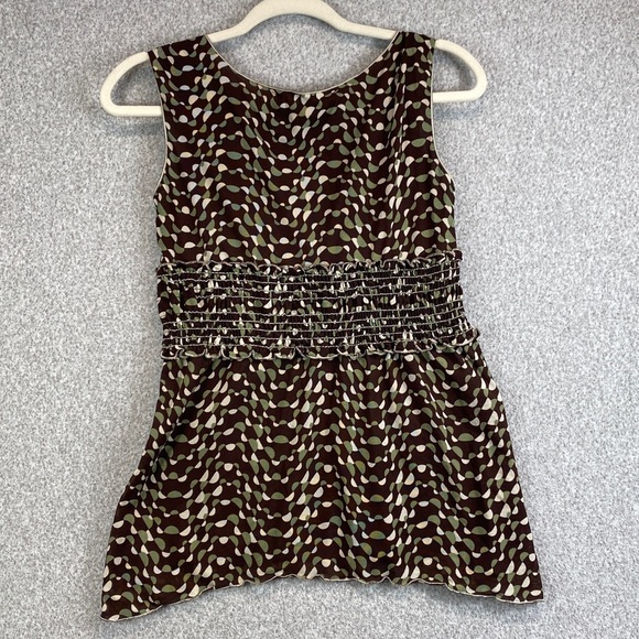 Vintage Y2K cami top cut date 1998 retro Friends babydoll empire milkmaid S - Picture 6 of 8